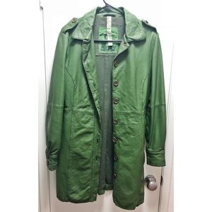 Skunkfunk leather coat